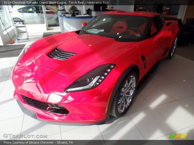 Torch Red / Adrenaline Red 2019 Chevrolet Corvette Grand Sport Coupe