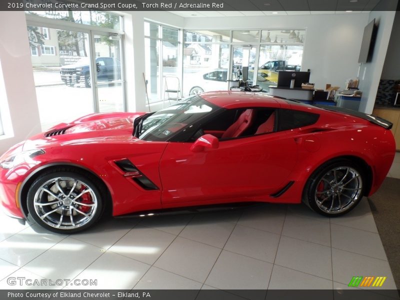 Torch Red / Adrenaline Red 2019 Chevrolet Corvette Grand Sport Coupe