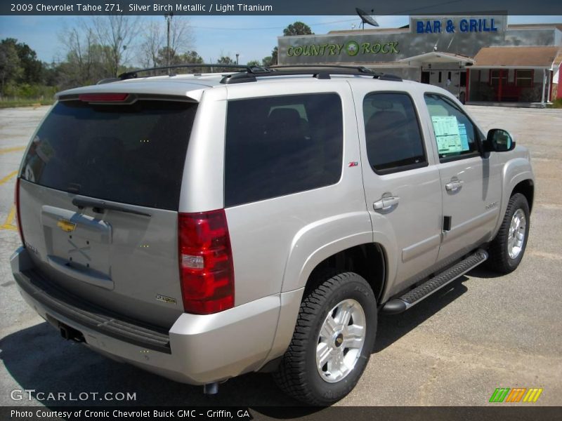 Silver Birch Metallic / Light Titanium 2009 Chevrolet Tahoe Z71