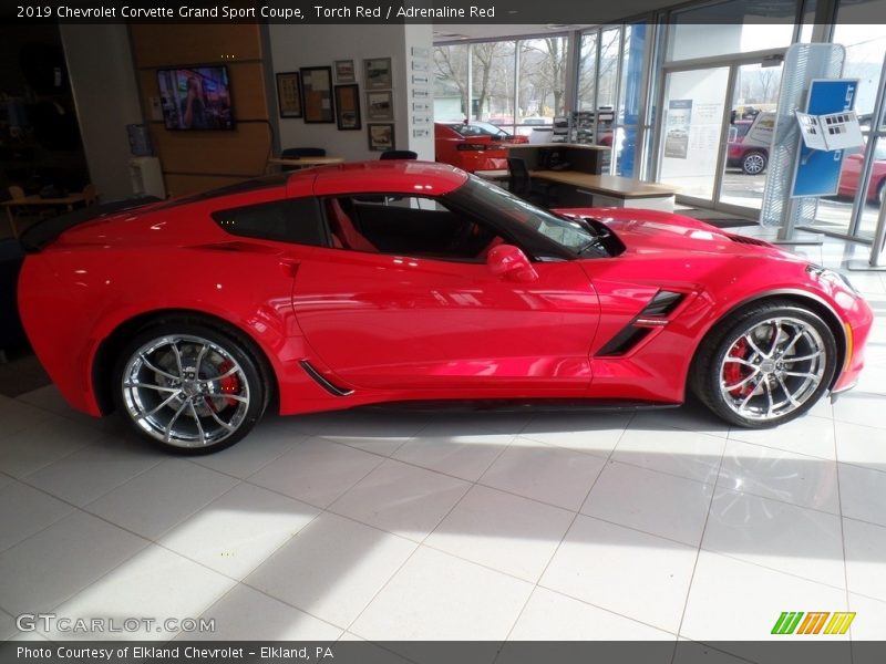Torch Red / Adrenaline Red 2019 Chevrolet Corvette Grand Sport Coupe