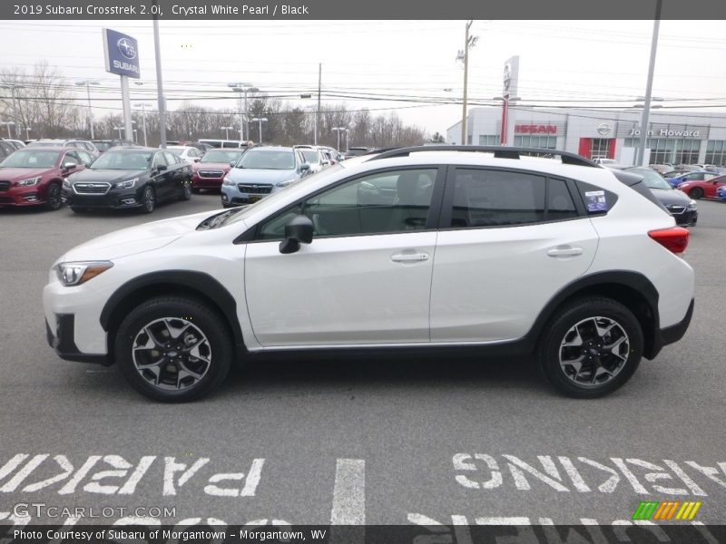 Crystal White Pearl / Black 2019 Subaru Crosstrek 2.0i