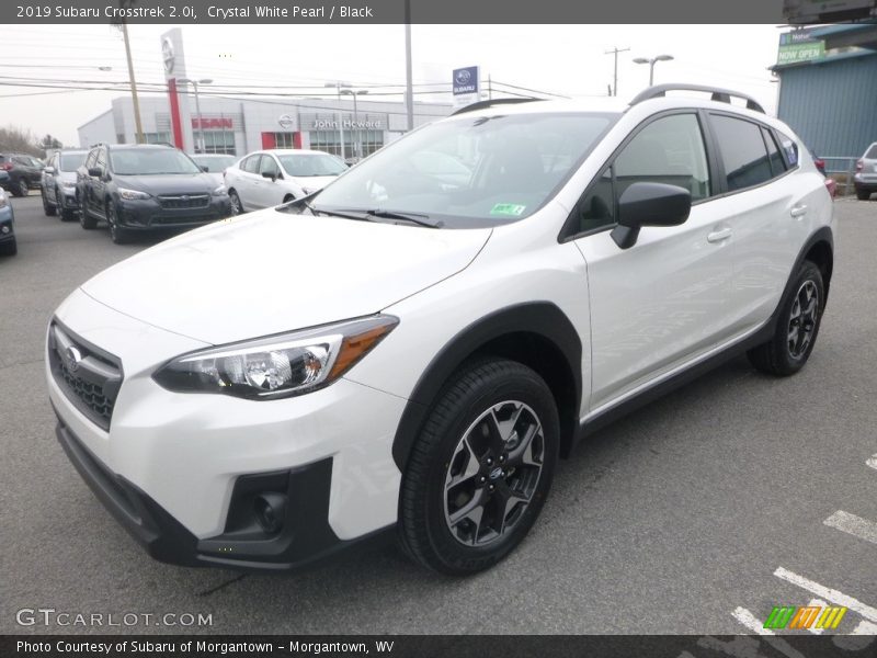 Crystal White Pearl / Black 2019 Subaru Crosstrek 2.0i