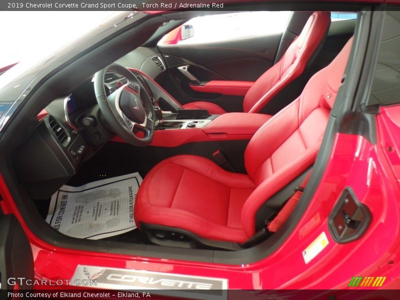 Torch Red / Adrenaline Red 2019 Chevrolet Corvette Grand Sport Coupe