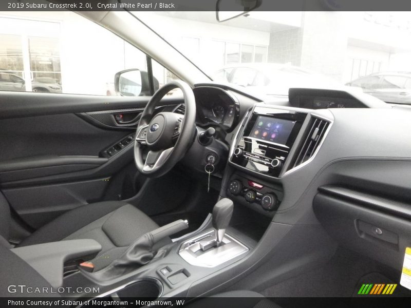 Crystal White Pearl / Black 2019 Subaru Crosstrek 2.0i