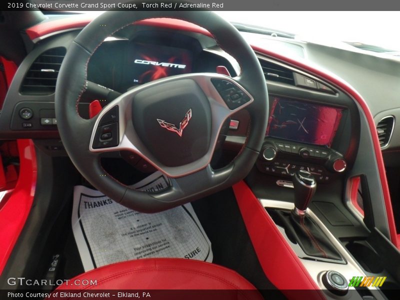 Torch Red / Adrenaline Red 2019 Chevrolet Corvette Grand Sport Coupe
