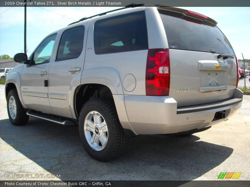 Silver Birch Metallic / Light Titanium 2009 Chevrolet Tahoe Z71