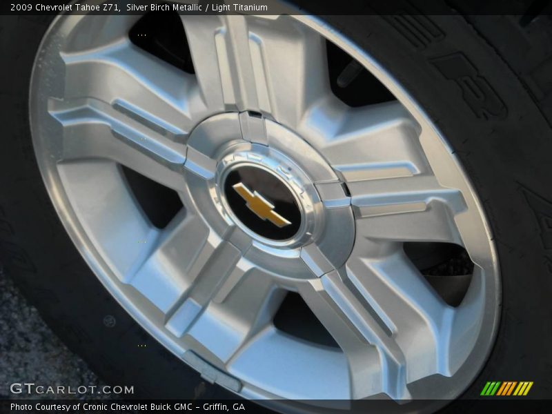 Silver Birch Metallic / Light Titanium 2009 Chevrolet Tahoe Z71