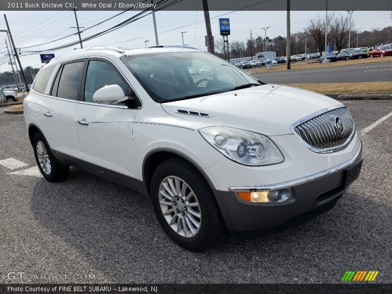 White Opal / Ebony/Ebony 2011 Buick Enclave CXL