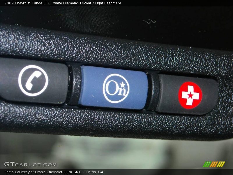 White Diamond Tricoat / Light Cashmere 2009 Chevrolet Tahoe LTZ