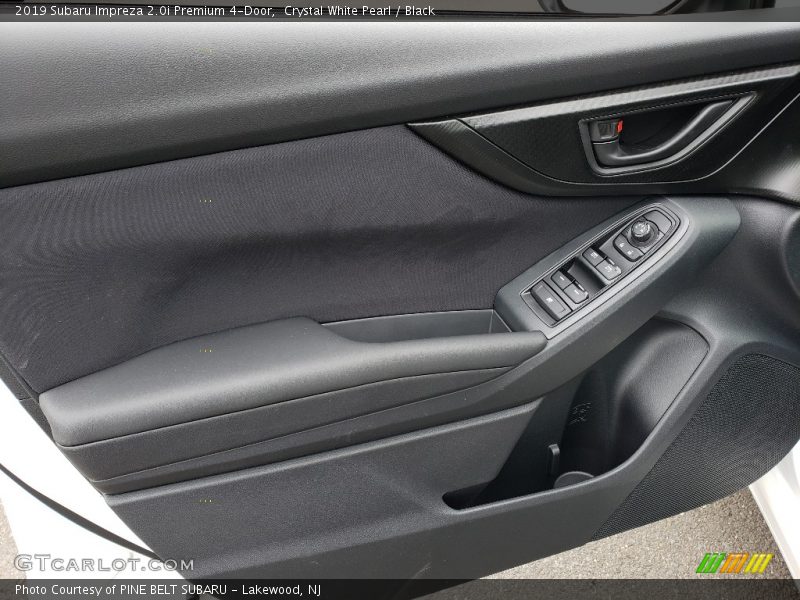 Crystal White Pearl / Black 2019 Subaru Impreza 2.0i Premium 4-Door
