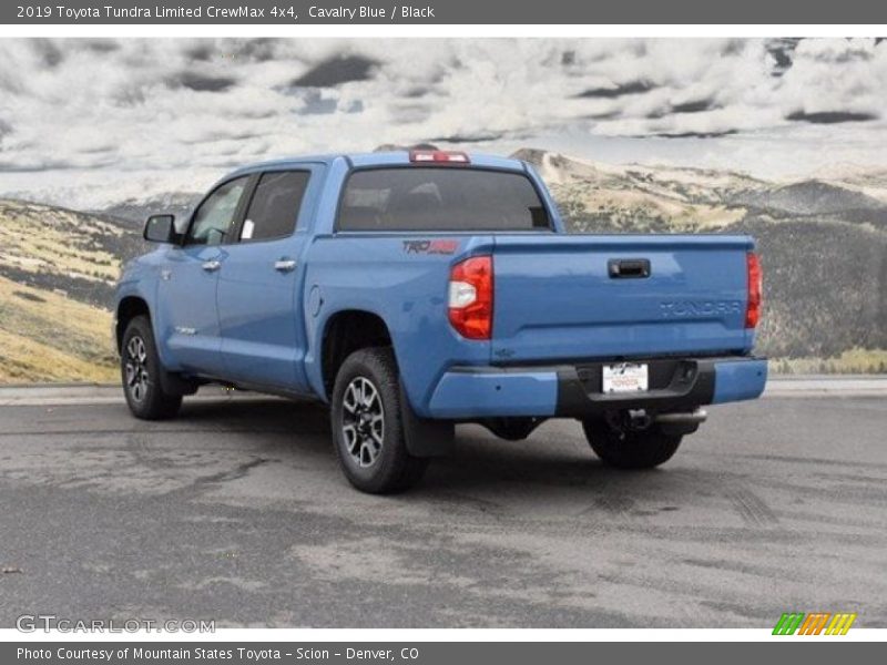 Cavalry Blue / Black 2019 Toyota Tundra Limited CrewMax 4x4