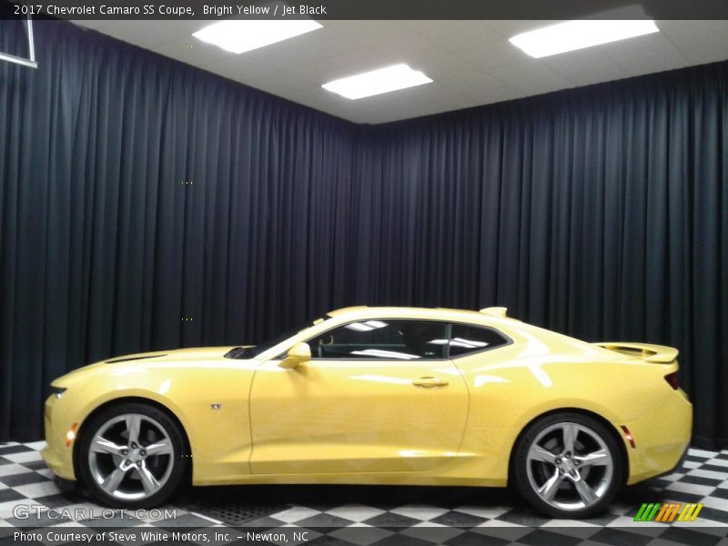 Bright Yellow / Jet Black 2017 Chevrolet Camaro SS Coupe
