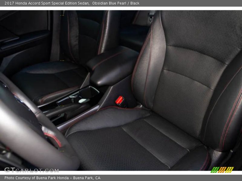 Obsidian Blue Pearl / Black 2017 Honda Accord Sport Special Edition Sedan