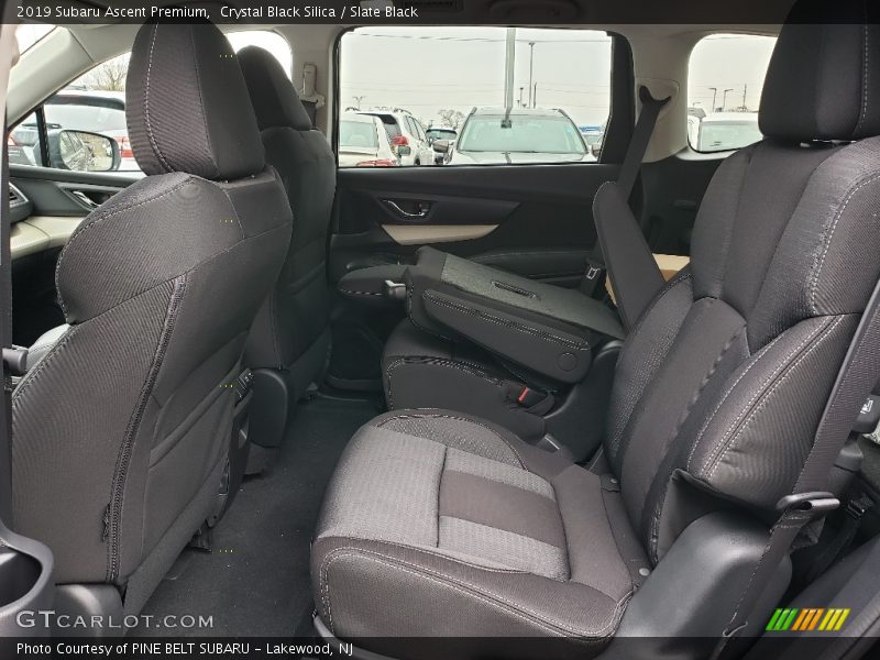 Crystal Black Silica / Slate Black 2019 Subaru Ascent Premium