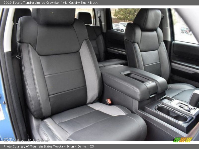 Front Seat of 2019 Tundra Limited CrewMax 4x4