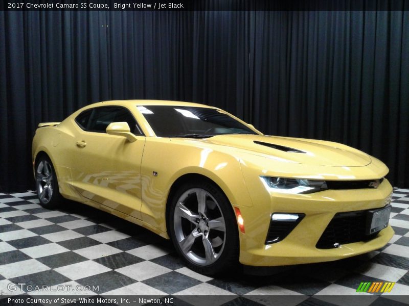 Bright Yellow / Jet Black 2017 Chevrolet Camaro SS Coupe