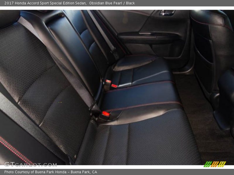 Obsidian Blue Pearl / Black 2017 Honda Accord Sport Special Edition Sedan