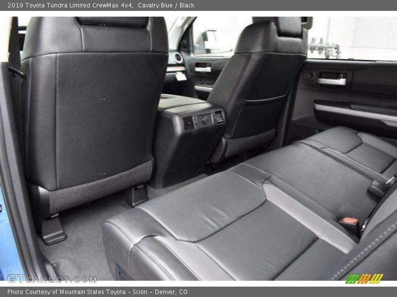 Rear Seat of 2019 Tundra Limited CrewMax 4x4