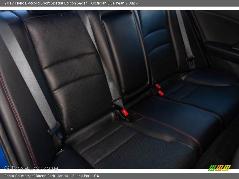 Obsidian Blue Pearl / Black 2017 Honda Accord Sport Special Edition Sedan
