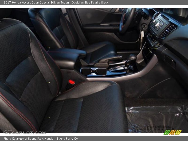 Obsidian Blue Pearl / Black 2017 Honda Accord Sport Special Edition Sedan