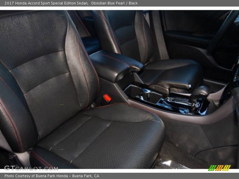 Obsidian Blue Pearl / Black 2017 Honda Accord Sport Special Edition Sedan