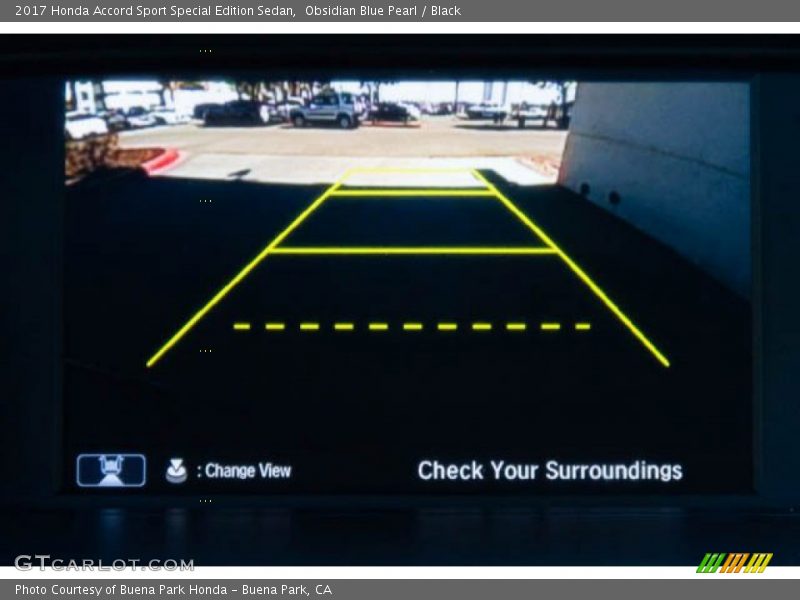 Obsidian Blue Pearl / Black 2017 Honda Accord Sport Special Edition Sedan