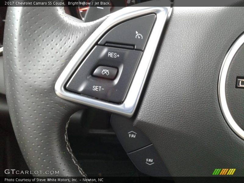 Bright Yellow / Jet Black 2017 Chevrolet Camaro SS Coupe