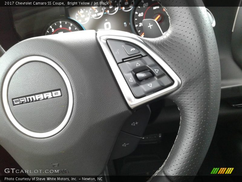 Bright Yellow / Jet Black 2017 Chevrolet Camaro SS Coupe