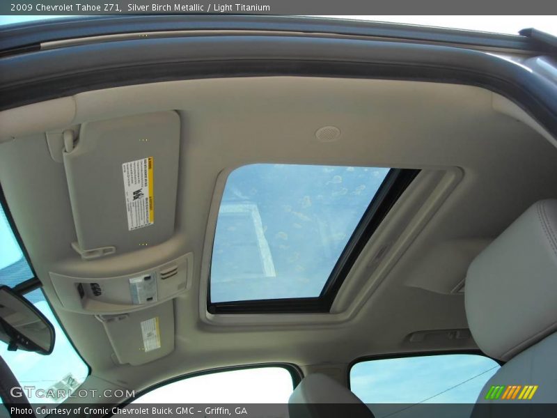 Silver Birch Metallic / Light Titanium 2009 Chevrolet Tahoe Z71