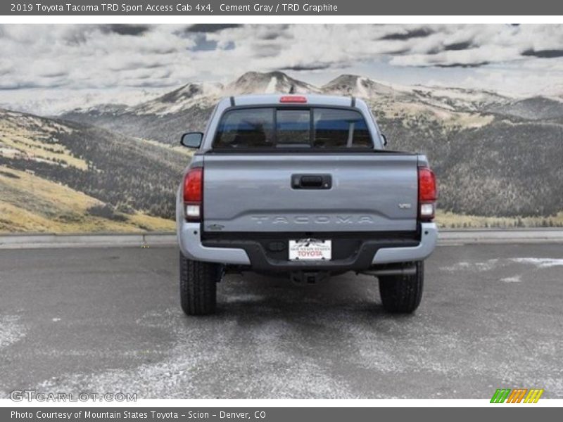 Cement Gray / TRD Graphite 2019 Toyota Tacoma TRD Sport Access Cab 4x4