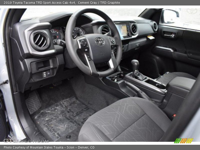 Cement Gray / TRD Graphite 2019 Toyota Tacoma TRD Sport Access Cab 4x4