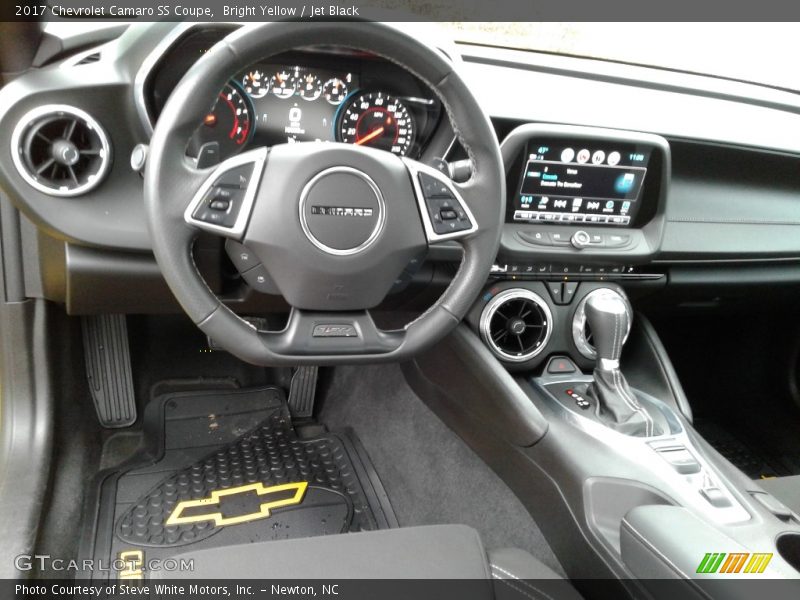 Bright Yellow / Jet Black 2017 Chevrolet Camaro SS Coupe