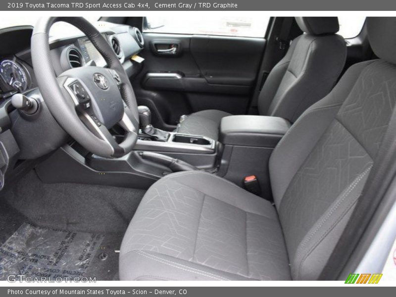 Cement Gray / TRD Graphite 2019 Toyota Tacoma TRD Sport Access Cab 4x4
