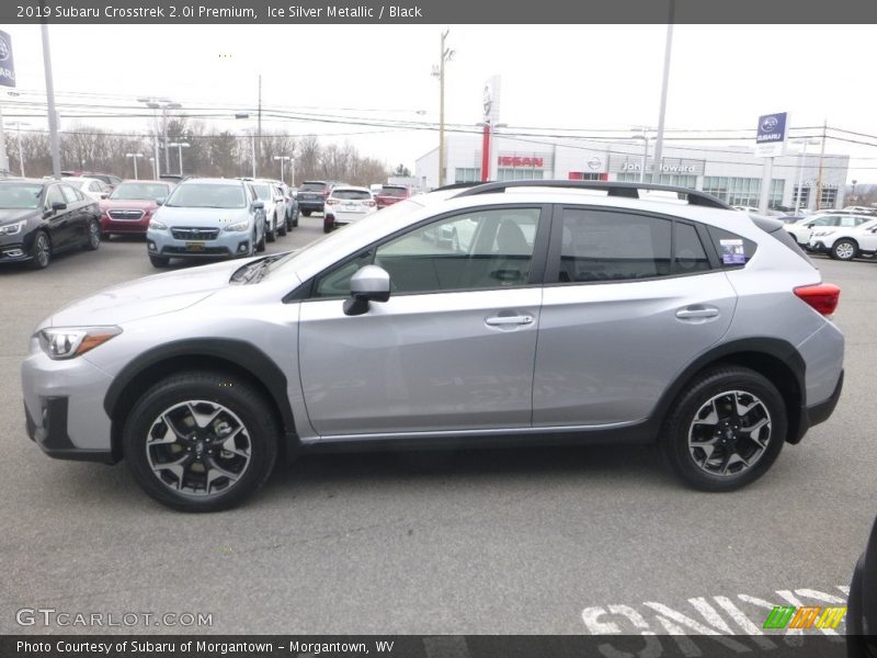 Ice Silver Metallic / Black 2019 Subaru Crosstrek 2.0i Premium