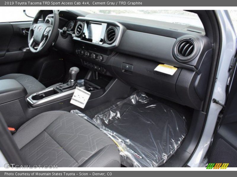 Cement Gray / TRD Graphite 2019 Toyota Tacoma TRD Sport Access Cab 4x4