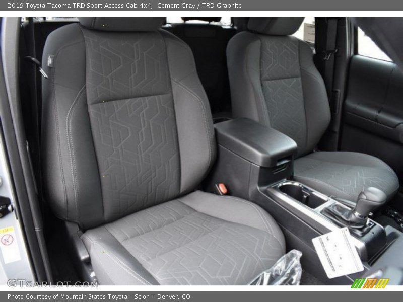 Cement Gray / TRD Graphite 2019 Toyota Tacoma TRD Sport Access Cab 4x4