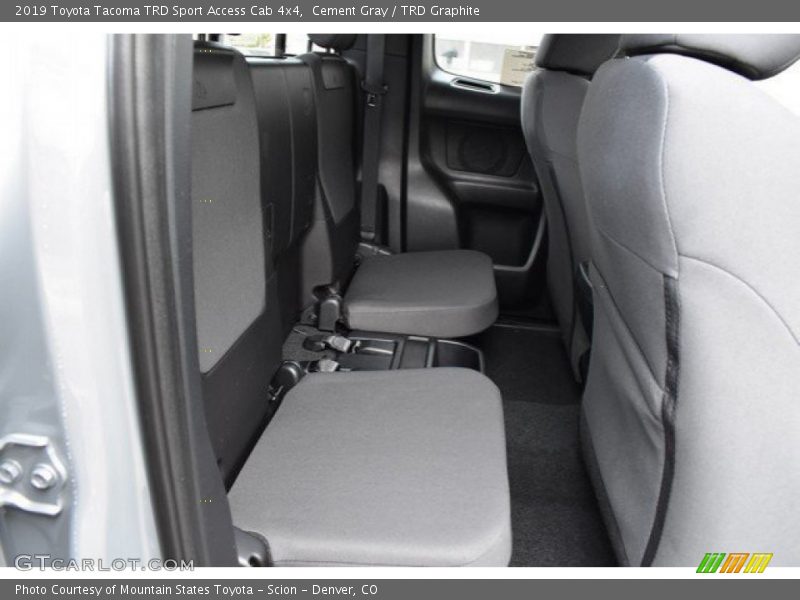 Cement Gray / TRD Graphite 2019 Toyota Tacoma TRD Sport Access Cab 4x4