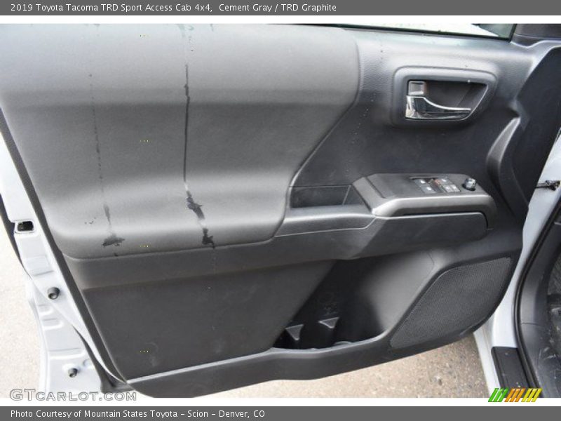 Cement Gray / TRD Graphite 2019 Toyota Tacoma TRD Sport Access Cab 4x4