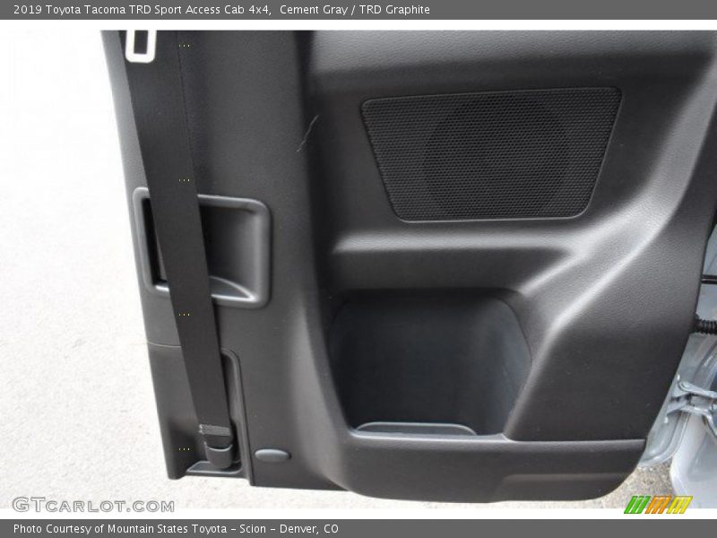 Cement Gray / TRD Graphite 2019 Toyota Tacoma TRD Sport Access Cab 4x4