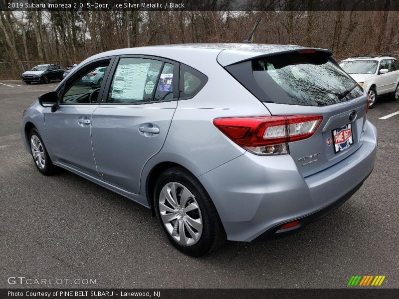 Ice Silver Metallic / Black 2019 Subaru Impreza 2.0i 5-Door