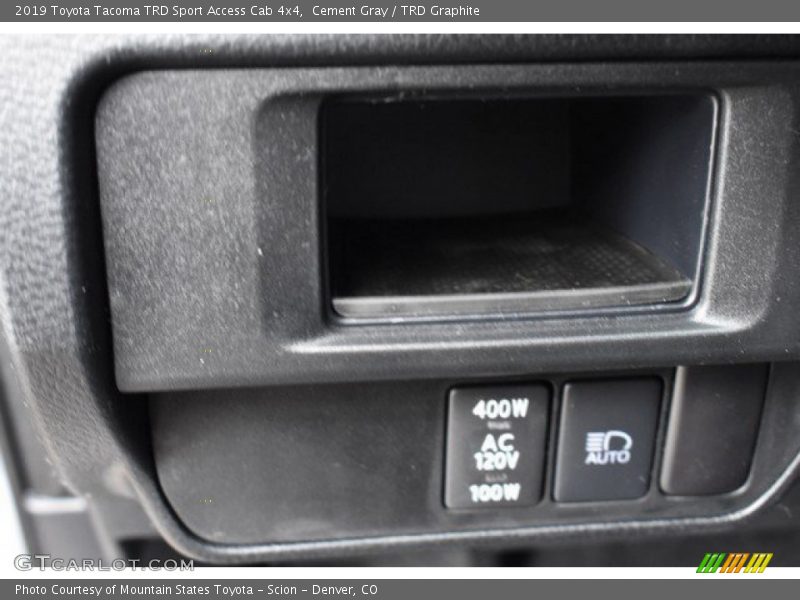 Cement Gray / TRD Graphite 2019 Toyota Tacoma TRD Sport Access Cab 4x4
