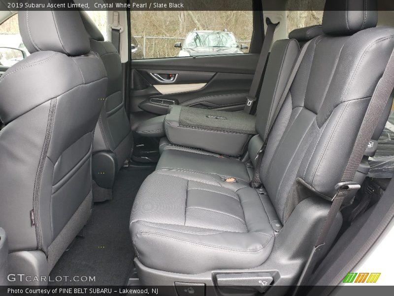 Crystal White Pearl / Slate Black 2019 Subaru Ascent Limited