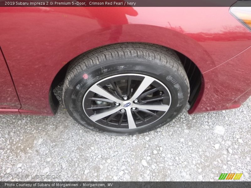 Crimson Red Pearl / Ivory 2019 Subaru Impreza 2.0i Premium 5-Door