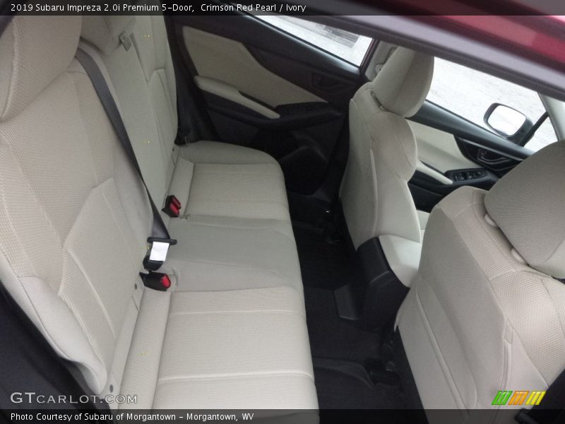 Crimson Red Pearl / Ivory 2019 Subaru Impreza 2.0i Premium 5-Door