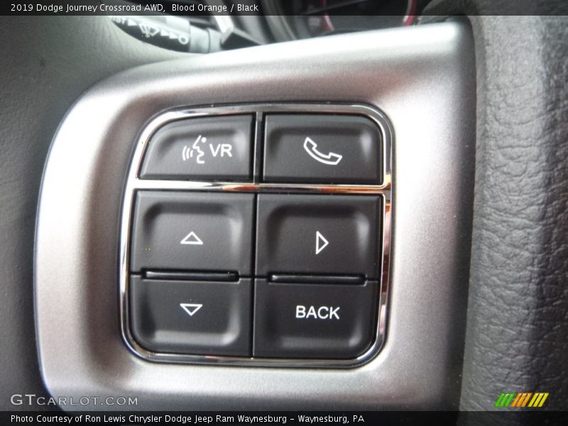 Blood Orange / Black 2019 Dodge Journey Crossroad AWD