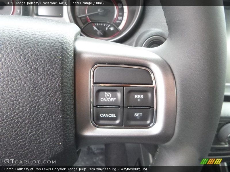 Blood Orange / Black 2019 Dodge Journey Crossroad AWD