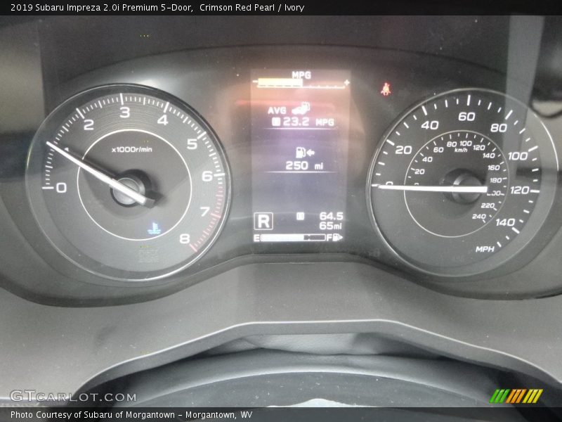 Crimson Red Pearl / Ivory 2019 Subaru Impreza 2.0i Premium 5-Door