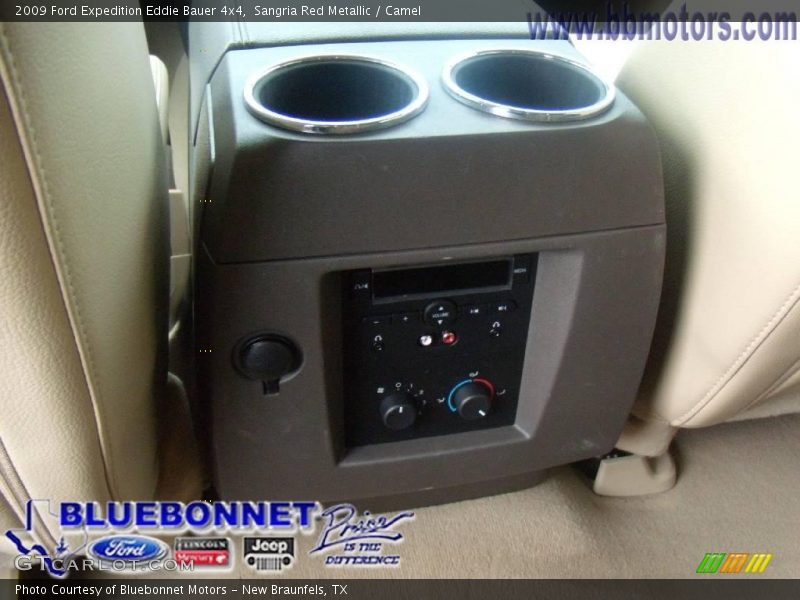 Sangria Red Metallic / Camel 2009 Ford Expedition Eddie Bauer 4x4