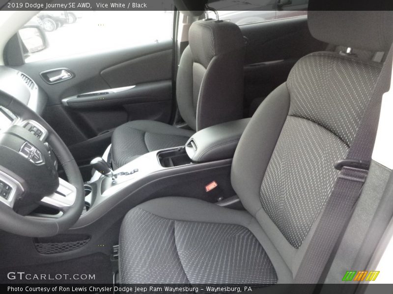 Vice White / Black 2019 Dodge Journey SE AWD