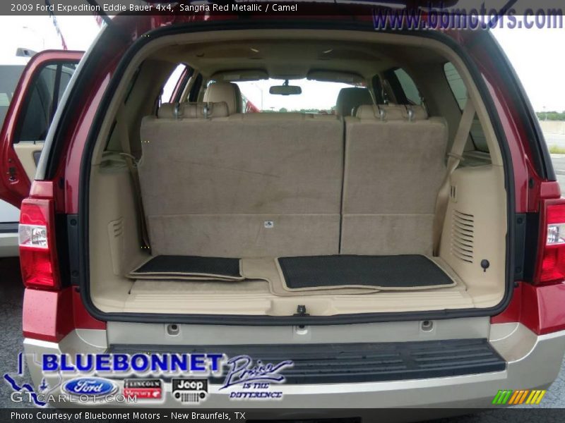 Sangria Red Metallic / Camel 2009 Ford Expedition Eddie Bauer 4x4